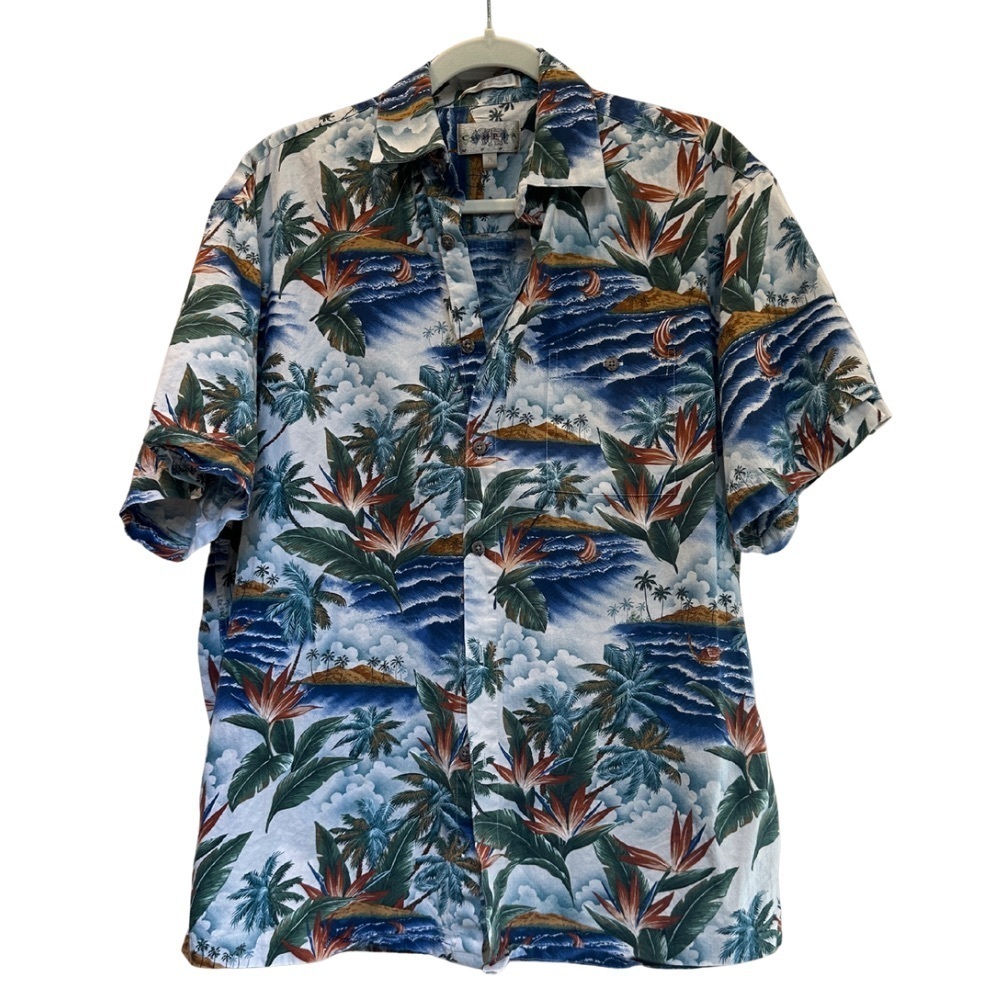 Campia Moda Aloha Shirt – 100% Cotton – Size M